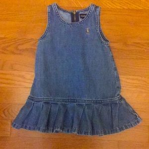 Ralph Lauren denim dress for baby/toddler